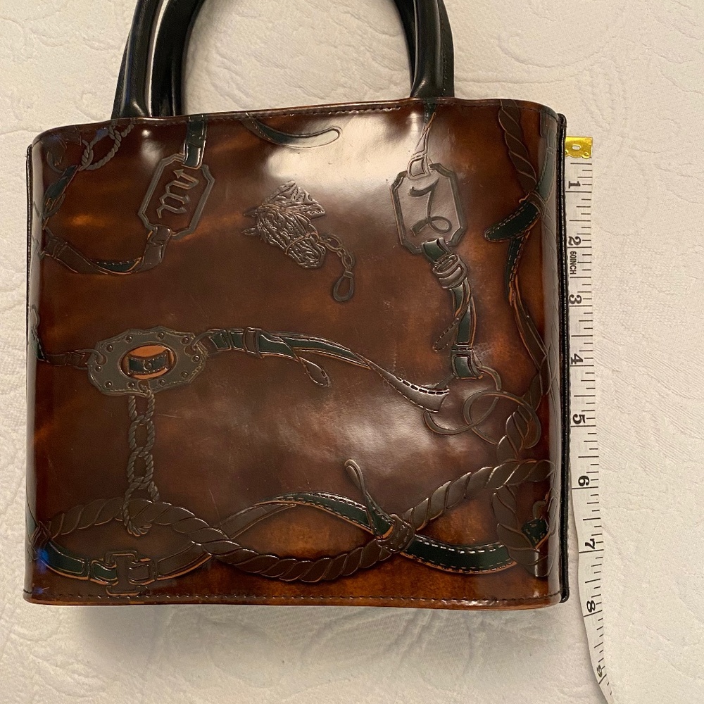 Florence purse with Equestrian design
